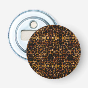 Vintage Distressed Grunge Giraffe Animal Print Bottle Opener