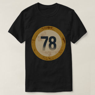 Vintage Distressed Number 78 T-Shirt
