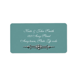 Vintage Divider Address label template