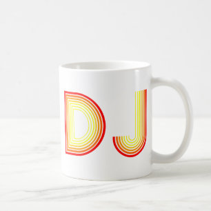 vintage DJ Coffee Mug