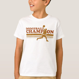Vintage Dodgeball Champion Kids T-Shirt