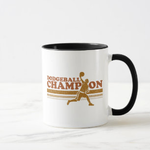Vintage Dodgeball Champion Mug