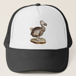Vintage Dodo Bird Retro Dodos Birds 1700s Trucker Hat