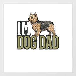 Vintage Dog Dad Terrier Engraving Shirt Design_1