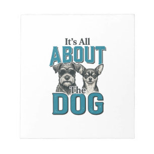 Vintage Dog Lover Quote Vector Design_1 Notepad