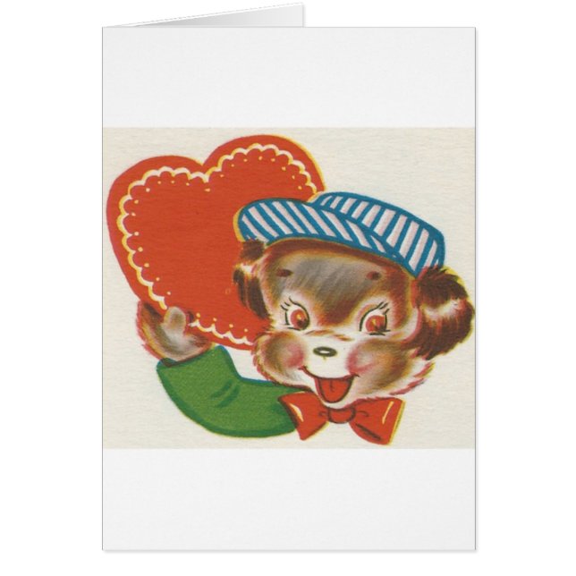 Vintage Dog Valentine (Front)