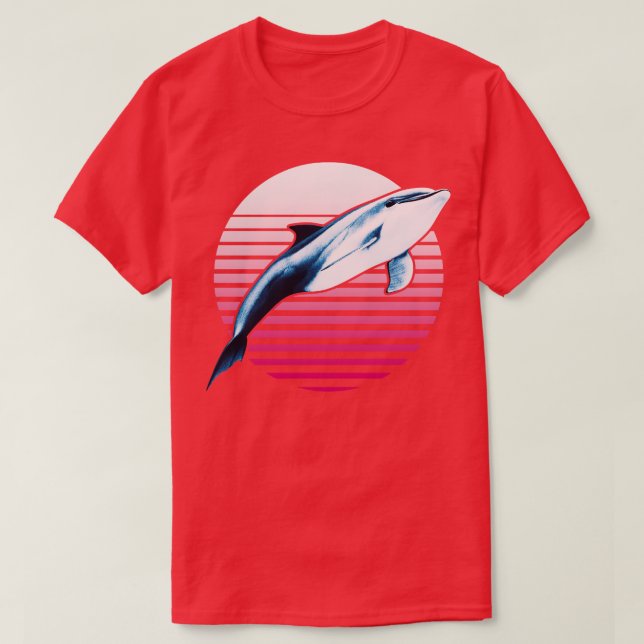 Vintage Dolphin T-Shirt (Design Front)