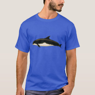 Vintage Dolphins Delphinus Tursio, Marine Mammals T-Shirt