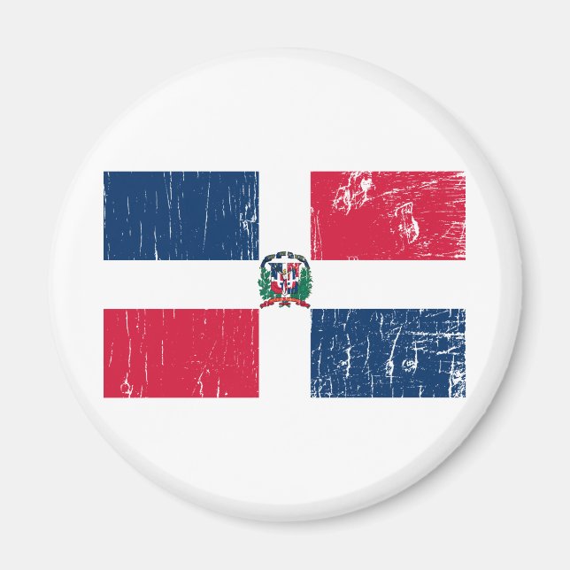 Vintage Dominican Republic Magnet (Front)