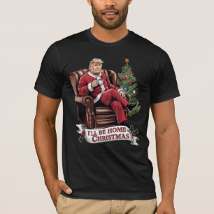 Vintage Donald Trump Christmas Graphic T-Shirt Ret