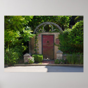 Vintage Door Poster