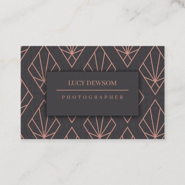 Vintage - Double-sided Business Card (Front)