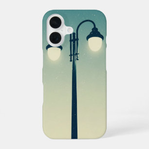 Vintage Double Street Lamp iPhone 16 Case
