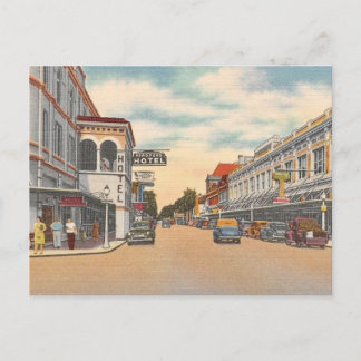 Vintage Downtown Ft. Myers FL  Postcard