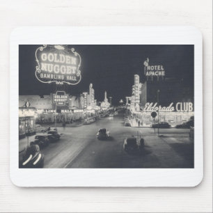 Vintage Downtown Las Vegas Mouse Pad