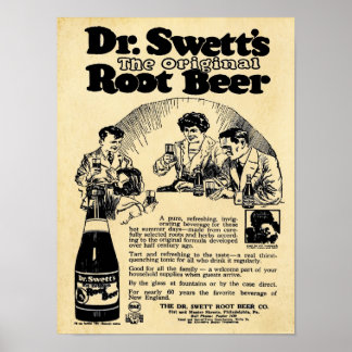 Vintage Dr. Swetts Root Beer print