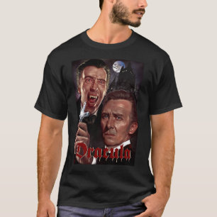 Vintage Dracula Peter Cushing/Christopher Lee T-Shirt