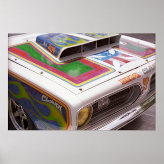 Vintage Drag - Hemi Cuda Poster