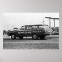 Vintage Drag Racing - 1964 Dodge 330 Wagon