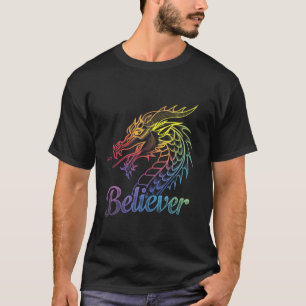 Vintage Dragon Believer - Imagine This Gift for Dr T-Shirt