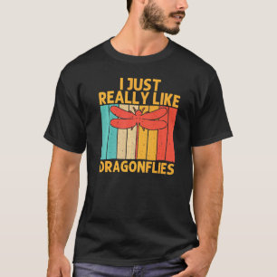 Vintage Dragon Fly For Men Women Dragonfly Insect T-Shirt