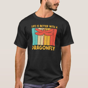 Vintage Dragon Fly For Men Women Dragonfly Insect T-Shirt