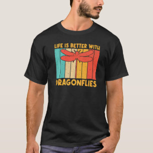 Vintage Dragon Fly For Men Women Dragonfly Insect T-Shirt