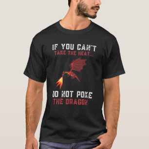 Vintage Dragon Quote Mythical Dragon Men Women Ki T-Shirt
