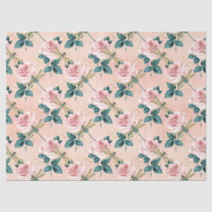 Vintage Dragonflies Series Design 1 Tissue Paper