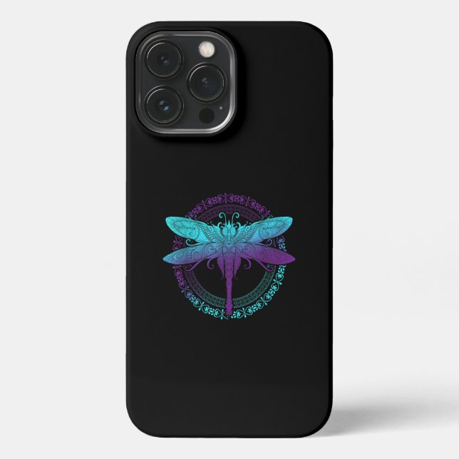 Vintage Dragonfly iPhone Case (Back)