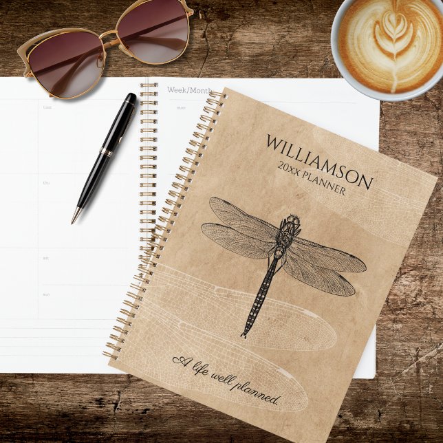 Vintage Dragonfly Planner (Creator Uploaded)