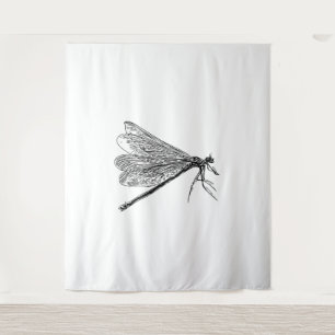 vintage dragonfly tapestry
