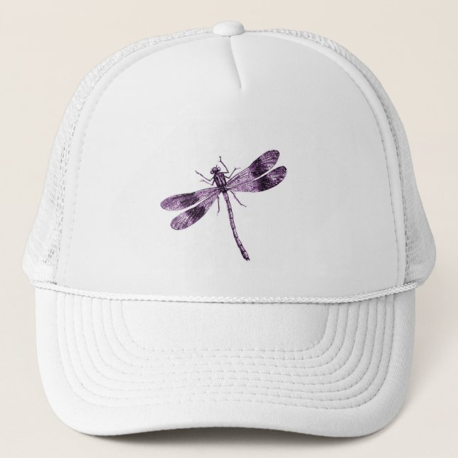 Vintage Dragonfly Trucker Hat (Front)