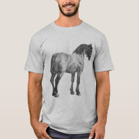 Vintage Draught Horse Print