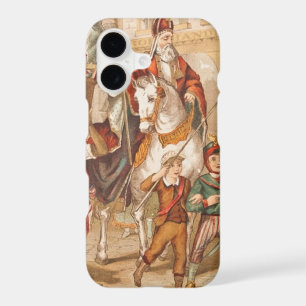Vintage Drawing St. Nicholas St. Nick Sinterklaas