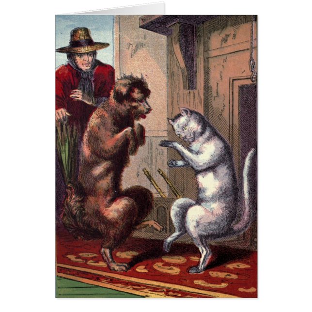 Vintage Drawing: The Dancing Lesson (Front)