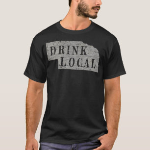 Vintage Drink local craft beer Nebraska T-Shirt