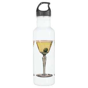 Vintage Drinks Beverages, Martini Olive Cocktail 710 Ml Water Bottle