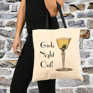 Vintage Drinks Beverages, Martini Olive Cocktail Tote Bag