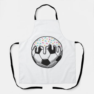 Vintage Dripping Icing Soccer Ball Shirt (2)_1 Apron