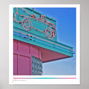 Vintage Drive-In Poster