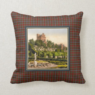 Vintage Drummond Castle Tartan Cushion