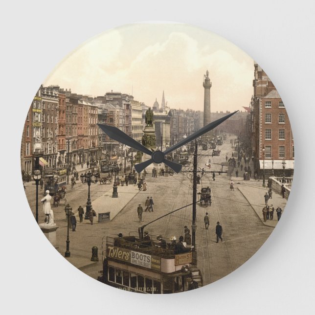 Vintage Dublin Wall Clock (Front)