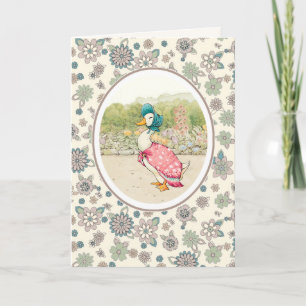 Vintage Duck Easter Greeting Card
