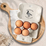 Vintage Duck Farmhouse Egg Carton Stamp<br><div class="desc">Personalise your business with this vintage egg carton stamp with a beautiful duck illustration and your business name and product specifics rounded on the bottom and the top. You can choose different sizes of the stamp and make it an egg stamp or an egg carton stamp depending on your needs....</div>