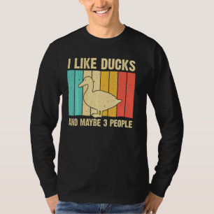 Vintage Duck For Duck Men Women Mallard Drake T-Shirt