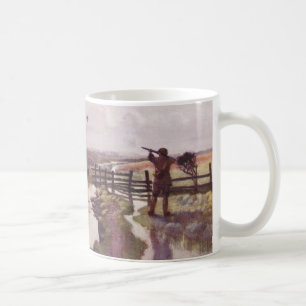 Vintage Duck Hunting Gun Dog Sportsman Coffee Mug