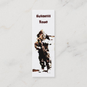 Vintage Dust Bowl Boy Bookmark Business Cards