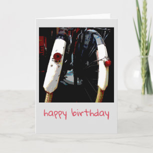 Vintage Dutch bikes Birthday Card