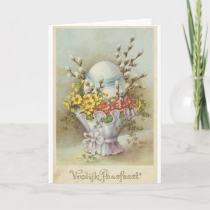 Vintage Dutch Easter Card